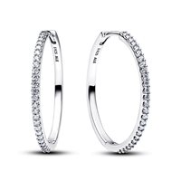 Orecchini Pandora Donna Pavé in Argento Cubic Zirconia 294650C01 - 294650C01
